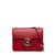 Gucci Borsa a tracolla piccola in pelle con G intrecciata 510304 Rosso  ref.1047334