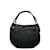 Prada Tessuto & Leather Shoulder Bag Black Cloth  ref.1047341