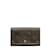 Louis Vuitton Monogram Porte-Monnaie Tresor Geldbörse M61730 Braun Leinwand  ref.1047356