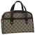 GUCCI GG Canvas Web Sherry Line Hand Bag Beige Red Green 39.02.053 Auth th3932  ref.1047474