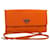 PRADA Wallet Shoulder Bag Nylon Orange Auth 51336  ref.1047522