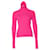Autre Marque balenciaga, Neon pink rib turtle neck  ref.1047550