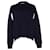 Autre Marque JIL SANDER, Open cut overlay sweater Blue Wool  ref.1047556