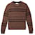 Ami Paris Sweaters Brown Black Multiple colors Cotton Linen  ref.1047572