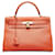 Hermès Orange Togo Kelly 32 Leather Pony-style calfskin  ref.1047648