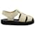 The Row Fisherman Sandals in Ivory Leather White Cream  ref.1047911