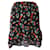 Minifalda floral Maje de seda estampada negra  ref.1047917