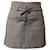 Maje Tartan Belted Mini Skirt in Multicolor Polyester Multiple colors  ref.1047920