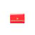 MCM Ivana Bloom Leather Wallet Red  ref.1047952