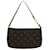 Louis Vuitton Pochette Accessoires Brown Cloth  ref.1048090