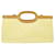 Louis Vuitton Roxbury Gelb Lackleder  ref.1048123