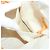 Hermès HERMES Cannes PM Einkaufstasche Baumwolle Weiß Creme Auth 51874 Roh - Ansicht 10