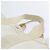 Hermès HERMES Cannes PM Einkaufstasche Baumwolle Weiß Creme Auth 51874 Roh - Ansicht 14
