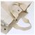 Hermès HERMES Cannes PM Einkaufstasche Baumwolle Weiß Creme Auth 51874 Roh - Ansicht 6