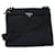 PRADA Shoulder Bag Nylon Black Auth yk8182  ref.1048432