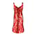 Abito in seta jacquard Vivienne Westwood Red Label Rosso  ref.1048439