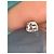 Tiffany & Co Solitaire Diamant Halskette Platin 0,21 Karat Silber - Ansicht 2