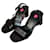 Massimo Dutti Black Sandals Acrylic  ref.1048643