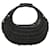 Salvatore Ferragamo Basket Hand Bag Straw Leather Black Auth 47057  ref.1048685
