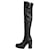 Giuseppe Zanotti Black leather knee-high platform boots - size EU 37  ref.1048830