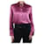 Vince Camisa de seda roxa com botões - tamanho M Roxo  ref.1048868