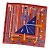 Hermès carré 90 Sciarpa in seta Canna Cannes H003140S 05 Arancione