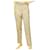 Dolce & Gabbana D&G Pantaloni con rose floreali jacquard argento e oro taglia pantaloni 42  ref.1049554