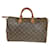 Louis Vuitton Speedy 35 Brown Cloth  ref.1049646