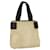 PRADA Hand Bag Canvas Beige Auth cl705 Cloth  ref.1049740