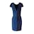 Autre Marque Vestido bicolor de seda Anna Molinari Multicolor  ref.1049854