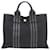 Hermès Fourre Tout Negro Lienzo  ref.1049862