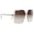 Betty SAINT LAURENT Sonnenbrille T.  Plastik Beige Kunststoff  ref.1049986
