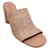 Casadei Natural Hanoi Florence Woven Slide Sandals Beige Leather  ref.1049997