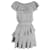 LoveShackFancy Mini-robe à volants en vichy en coton multicolore  ref.1050083