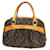 Louis Vuitton Mizi Brown Cloth  ref.1050355