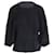 Isabel Marant Etoile Top de manga comprida com gravata lateral em algodão preto  ref.1050448