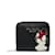 Kate Spade Canvas Disney Minnie Mouse Reißverschluss-Geldbörse K9326 Schwarz Leinwand  ref.1050495