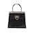 Salvatore Ferragamo Leather Gancini Handbag Black Pony-style calfskin  ref.1050529