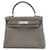 Hermès Kelly 28 Grey Leather  ref.1050549