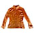 Blusa de seda de chanel Naranja  ref.1050709