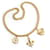 Givenchy Lange Halskette Golden Metall  ref.1050746