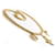 Collana Givenchy con 3 pendenti color oro D'oro  - vista 2