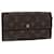 LOUIS VUITTON Monogram Pochette Porte Monnaie Credit Wallet M61725 auth 52275 Cloth  ref.1050854