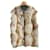 INES ET MARECHAL  Coats T.fr 38 Fur Beige  ref.1051000
