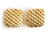 Givenchy square earclips Golden Metal  ref.1051104