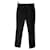 GUCCI JEANS CUT PANTS. Black Polyester  ref.1051222