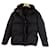 GUCCI JACKET BLACK DOWN JACKET WITH FUR COLLAR. Polyester  ref.1051230