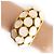 Bracciale con stella in metallo dorato Kenneth Jay Lane D'oro - vista 5