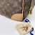 Louis Vuitton Tela monogramma Sirius 70 valigia M41400 Marrone - vista 8