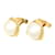 Tasaki 14K Mabe Pearl Cufflinks  - Golden  ref.1051315